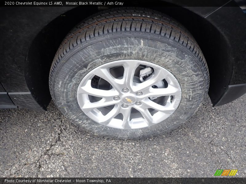 Mosaic Black Metallic / Ash Gray 2020 Chevrolet Equinox LS AWD