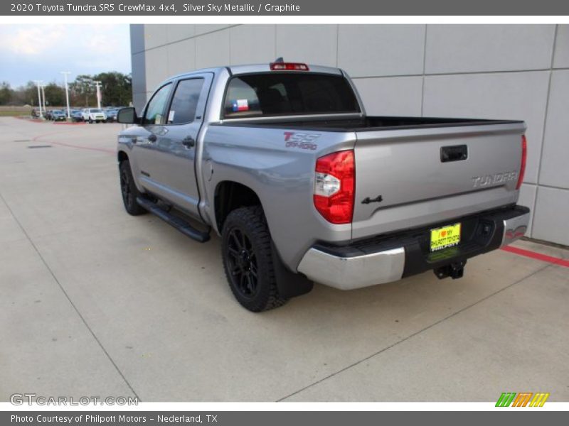 Silver Sky Metallic / Graphite 2020 Toyota Tundra SR5 CrewMax 4x4