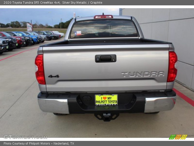 Silver Sky Metallic / Graphite 2020 Toyota Tundra SR5 CrewMax 4x4