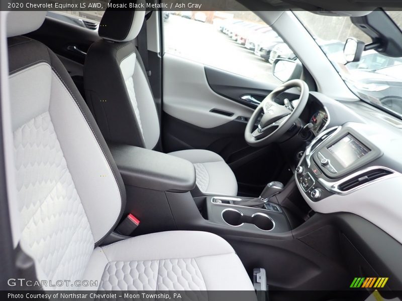 Mosaic Black Metallic / Ash Gray 2020 Chevrolet Equinox LS AWD