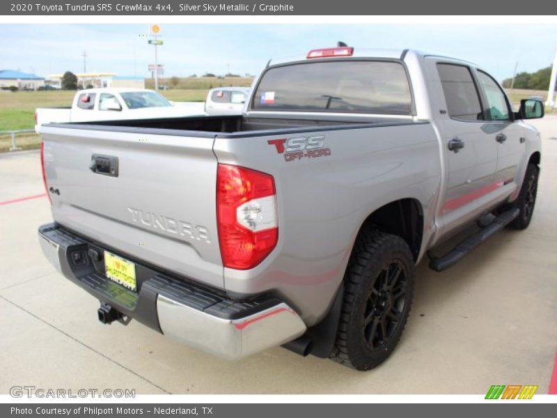 Silver Sky Metallic / Graphite 2020 Toyota Tundra SR5 CrewMax 4x4
