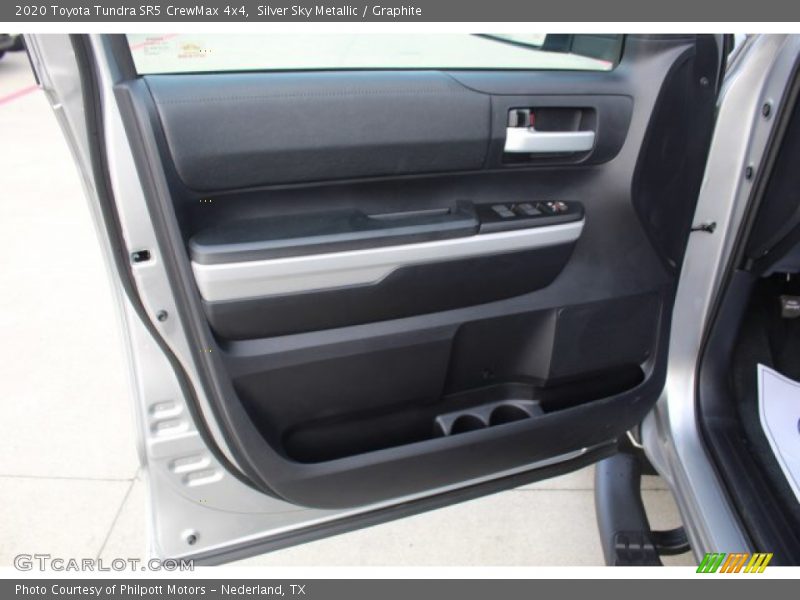 Silver Sky Metallic / Graphite 2020 Toyota Tundra SR5 CrewMax 4x4