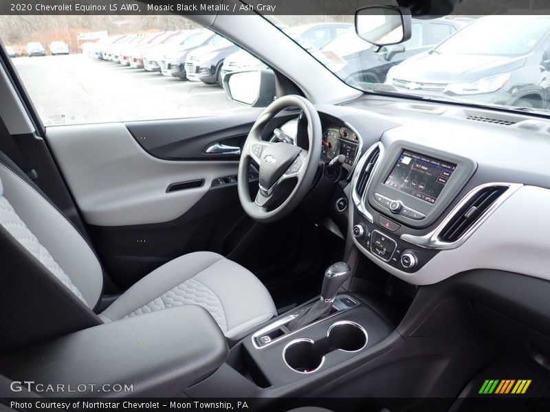 Mosaic Black Metallic / Ash Gray 2020 Chevrolet Equinox LS AWD