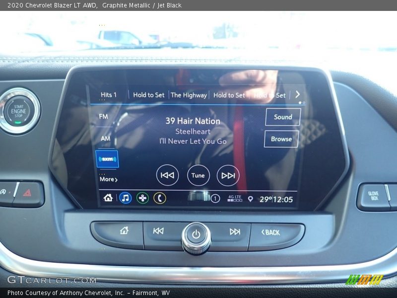 Graphite Metallic / Jet Black 2020 Chevrolet Blazer LT AWD