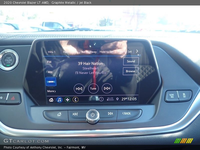 Graphite Metallic / Jet Black 2020 Chevrolet Blazer LT AWD