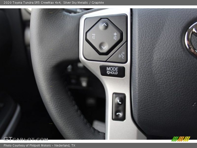 Silver Sky Metallic / Graphite 2020 Toyota Tundra SR5 CrewMax 4x4