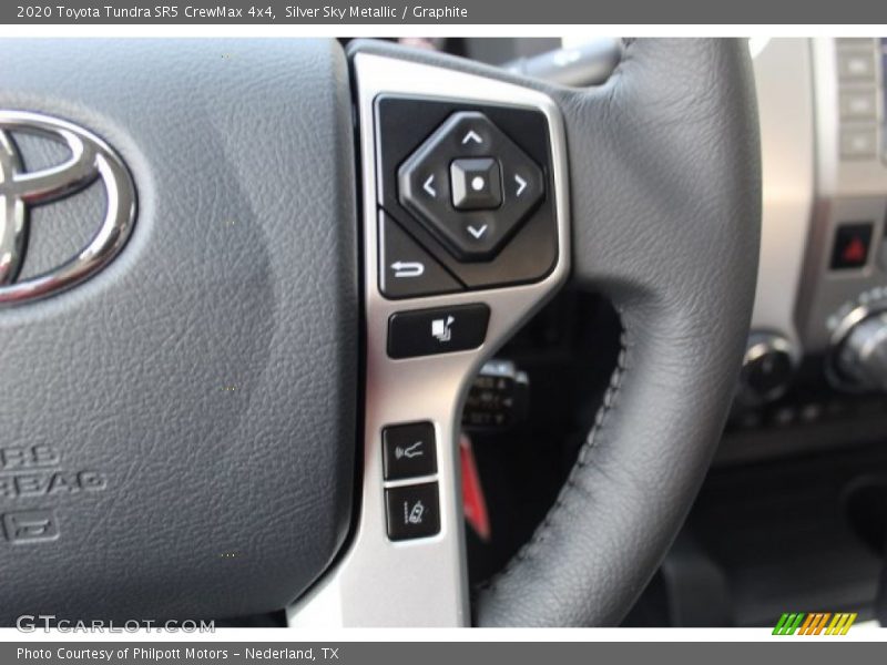 Silver Sky Metallic / Graphite 2020 Toyota Tundra SR5 CrewMax 4x4