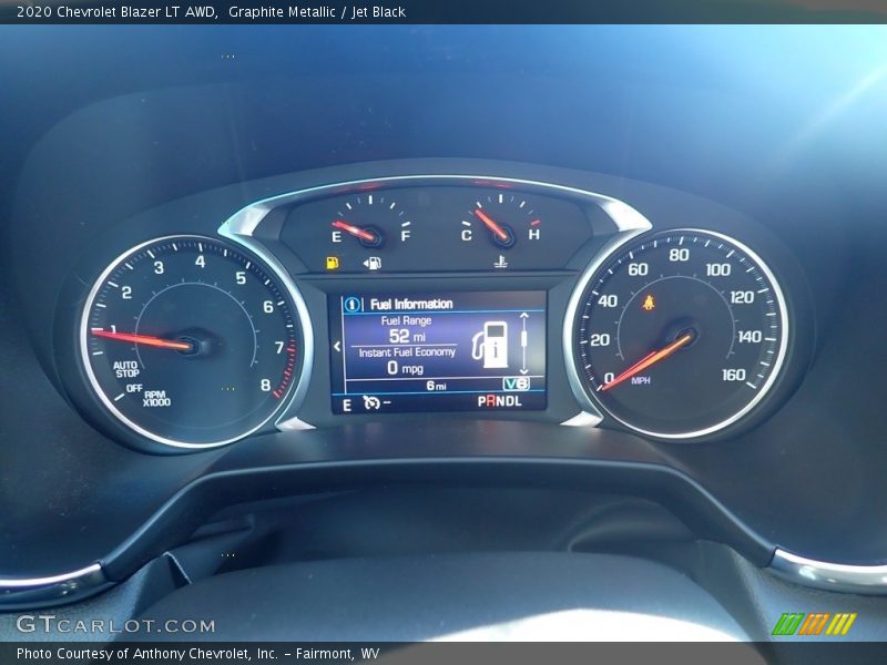 Graphite Metallic / Jet Black 2020 Chevrolet Blazer LT AWD
