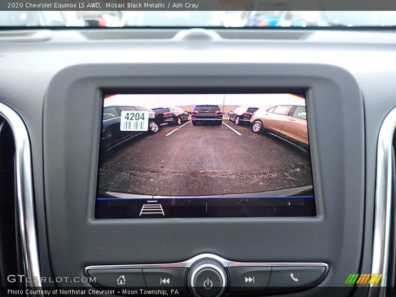 Mosaic Black Metallic / Ash Gray 2020 Chevrolet Equinox LS AWD