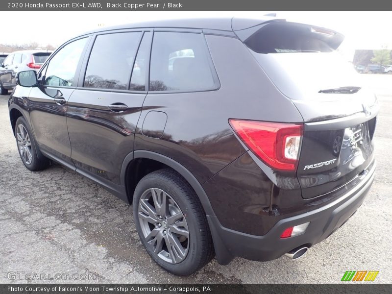 Black Copper Pearl / Black 2020 Honda Passport EX-L AWD