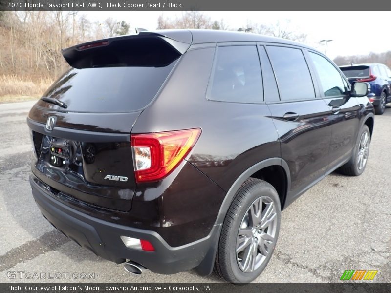 Black Copper Pearl / Black 2020 Honda Passport EX-L AWD