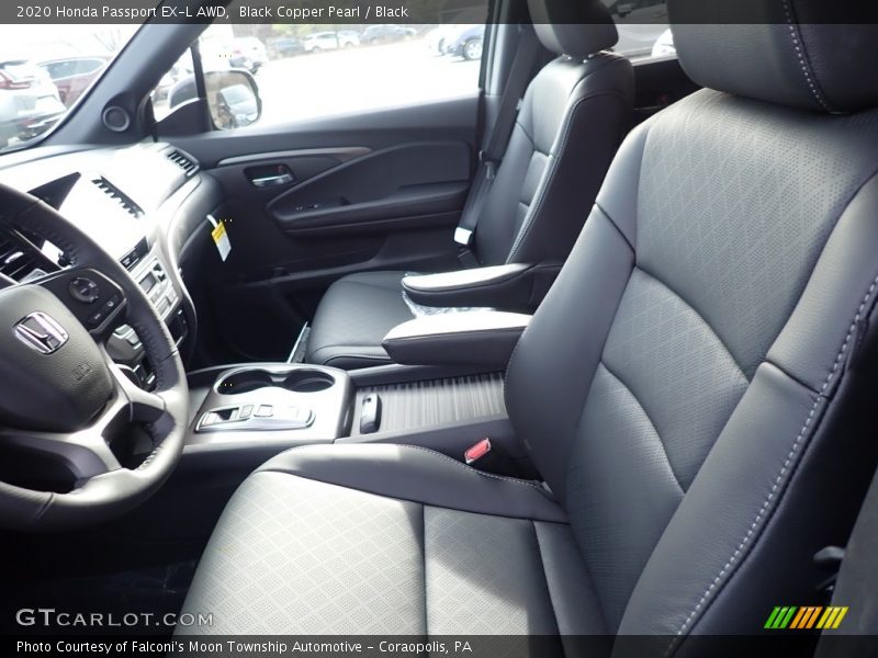 Front Seat of 2020 Passport EX-L AWD