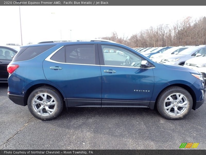 Pacific Blue Metallic / Jet Black 2020 Chevrolet Equinox Premier AWD