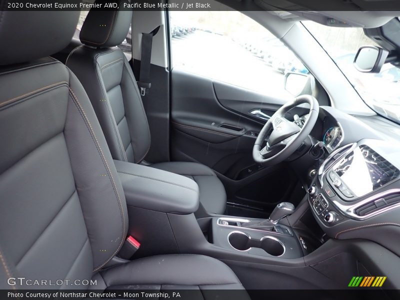 Pacific Blue Metallic / Jet Black 2020 Chevrolet Equinox Premier AWD