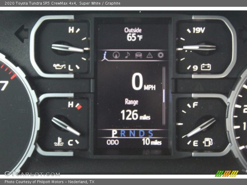 Super White / Graphite 2020 Toyota Tundra SR5 CrewMax 4x4