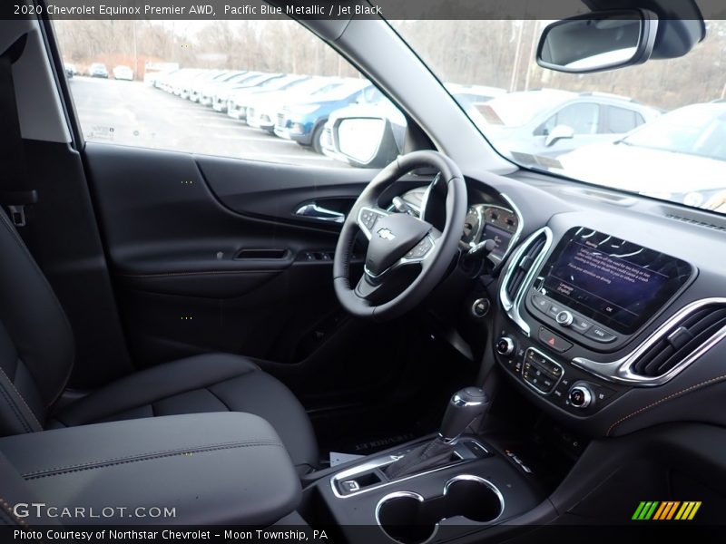 Pacific Blue Metallic / Jet Black 2020 Chevrolet Equinox Premier AWD