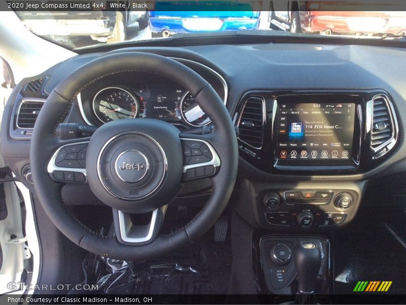White / Black 2020 Jeep Compass Limted 4x4