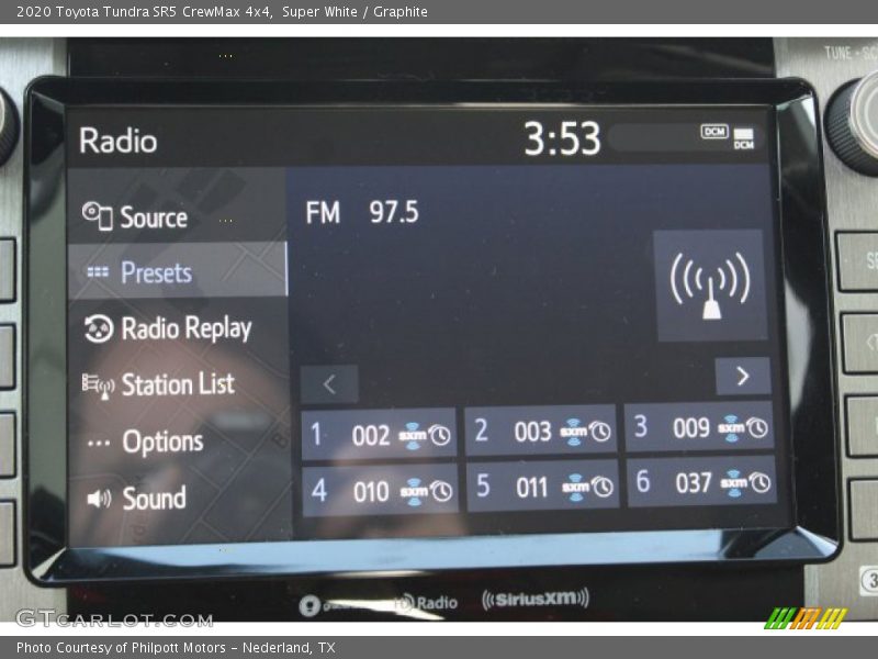 Super White / Graphite 2020 Toyota Tundra SR5 CrewMax 4x4