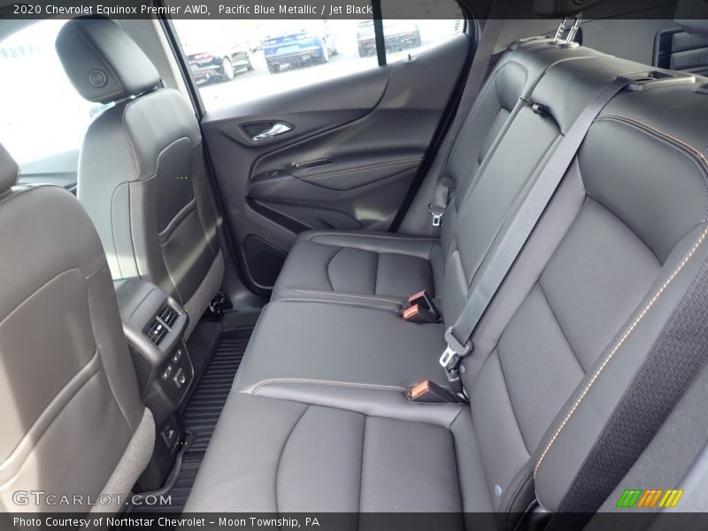 Pacific Blue Metallic / Jet Black 2020 Chevrolet Equinox Premier AWD