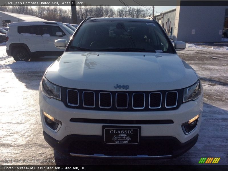 White / Black 2020 Jeep Compass Limted 4x4