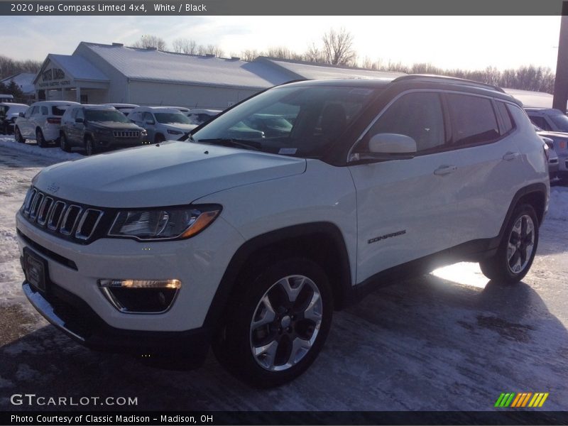 White / Black 2020 Jeep Compass Limted 4x4