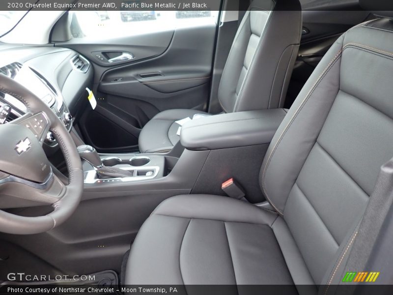 Pacific Blue Metallic / Jet Black 2020 Chevrolet Equinox Premier AWD