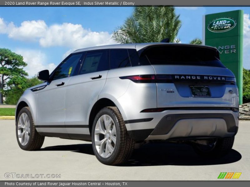 Indus Silver Metallic / Ebony 2020 Land Rover Range Rover Evoque SE