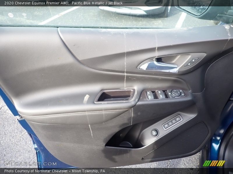 Pacific Blue Metallic / Jet Black 2020 Chevrolet Equinox Premier AWD