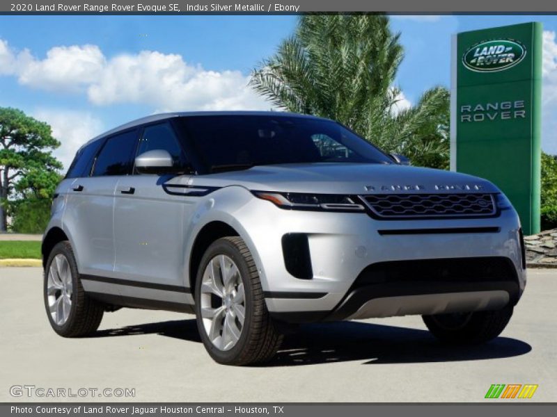Indus Silver Metallic / Ebony 2020 Land Rover Range Rover Evoque SE