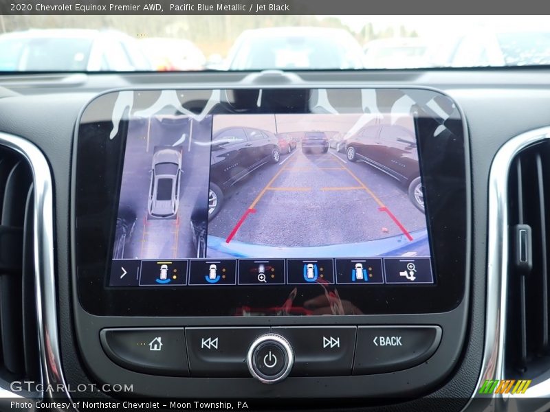 Pacific Blue Metallic / Jet Black 2020 Chevrolet Equinox Premier AWD
