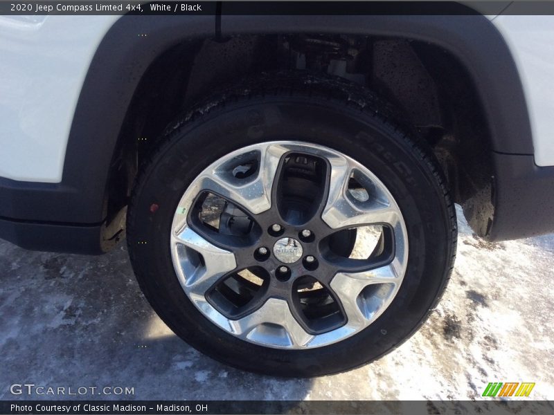 White / Black 2020 Jeep Compass Limted 4x4