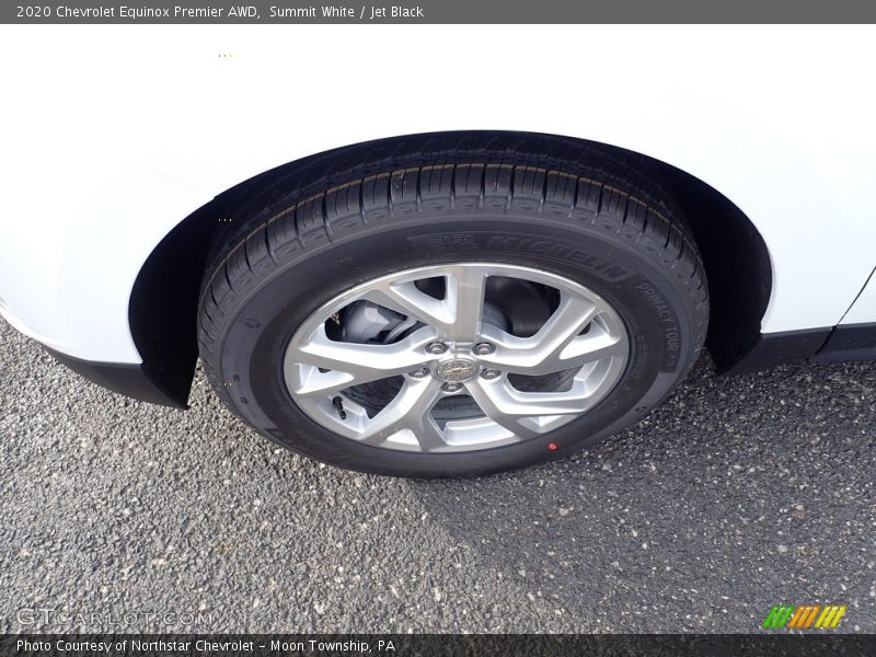 Summit White / Jet Black 2020 Chevrolet Equinox Premier AWD