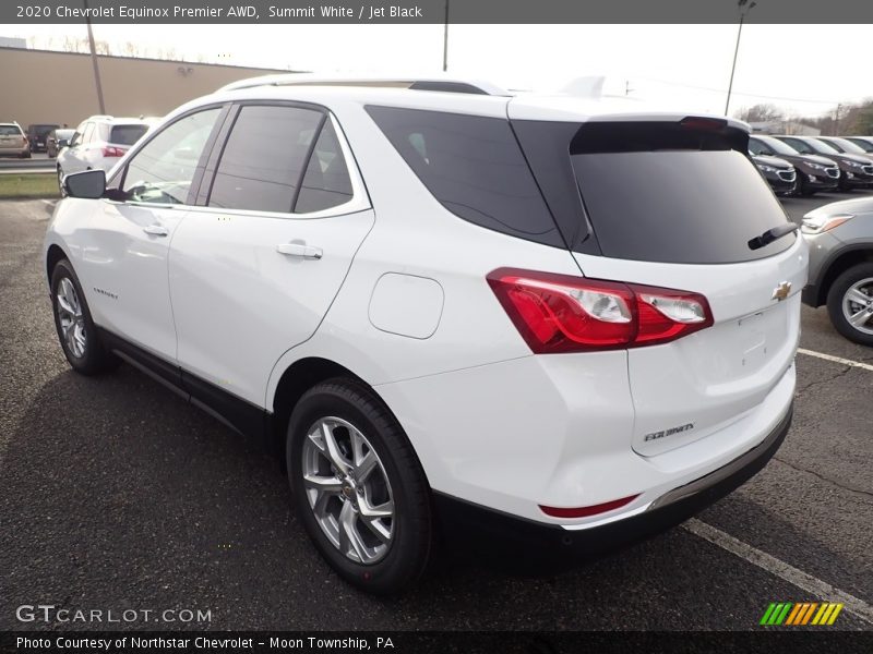 Summit White / Jet Black 2020 Chevrolet Equinox Premier AWD