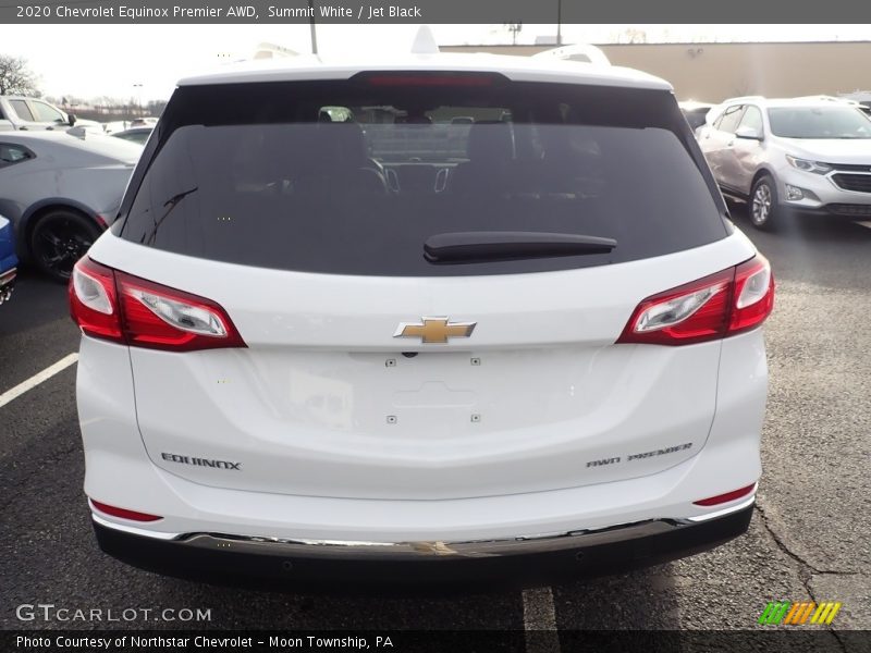Summit White / Jet Black 2020 Chevrolet Equinox Premier AWD