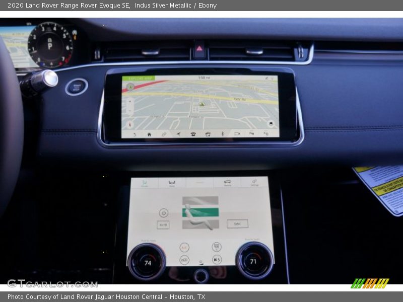 Indus Silver Metallic / Ebony 2020 Land Rover Range Rover Evoque SE