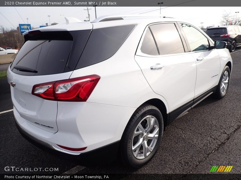 Summit White / Jet Black 2020 Chevrolet Equinox Premier AWD
