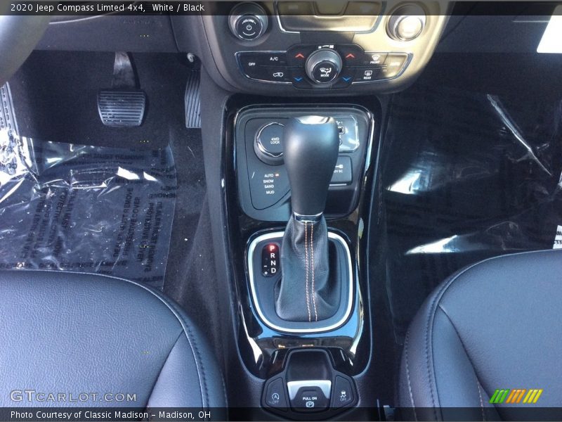 White / Black 2020 Jeep Compass Limted 4x4
