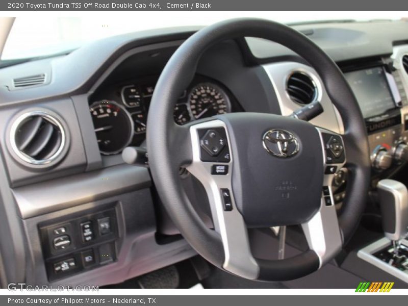 Cement / Black 2020 Toyota Tundra TSS Off Road Double Cab 4x4