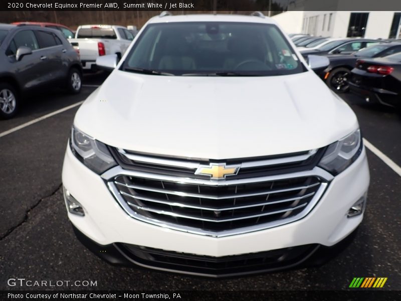 Summit White / Jet Black 2020 Chevrolet Equinox Premier AWD