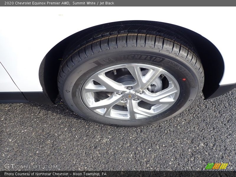 Summit White / Jet Black 2020 Chevrolet Equinox Premier AWD