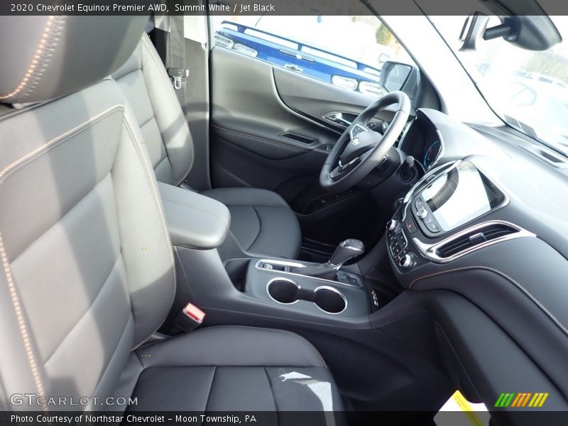 Summit White / Jet Black 2020 Chevrolet Equinox Premier AWD