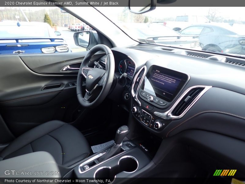 Summit White / Jet Black 2020 Chevrolet Equinox Premier AWD