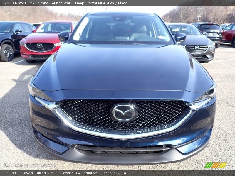 Deep Crystal Blue Mica / Black 2020 Mazda CX-5 Grand Touring AWD