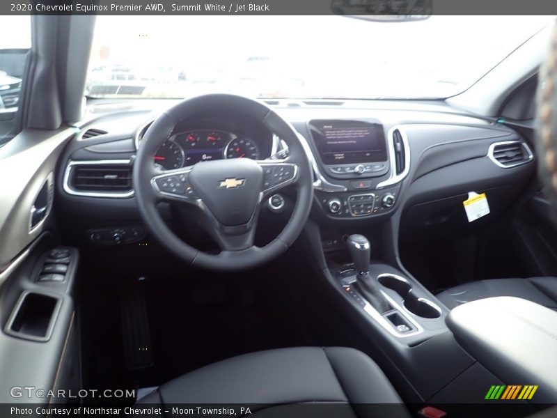 Summit White / Jet Black 2020 Chevrolet Equinox Premier AWD