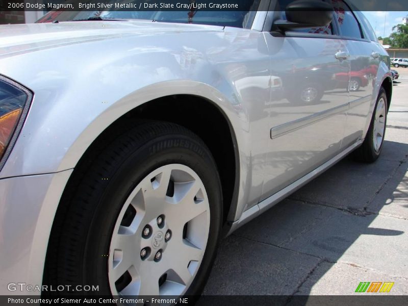 Bright Silver Metallic / Dark Slate Gray/Light Graystone 2006 Dodge Magnum