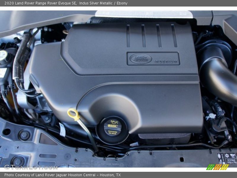 Indus Silver Metallic / Ebony 2020 Land Rover Range Rover Evoque SE