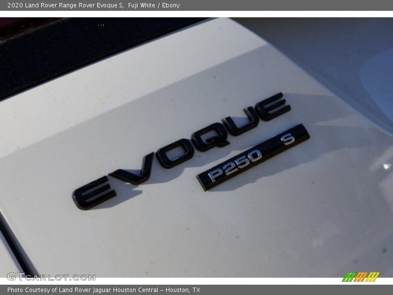 Fuji White / Ebony 2020 Land Rover Range Rover Evoque S