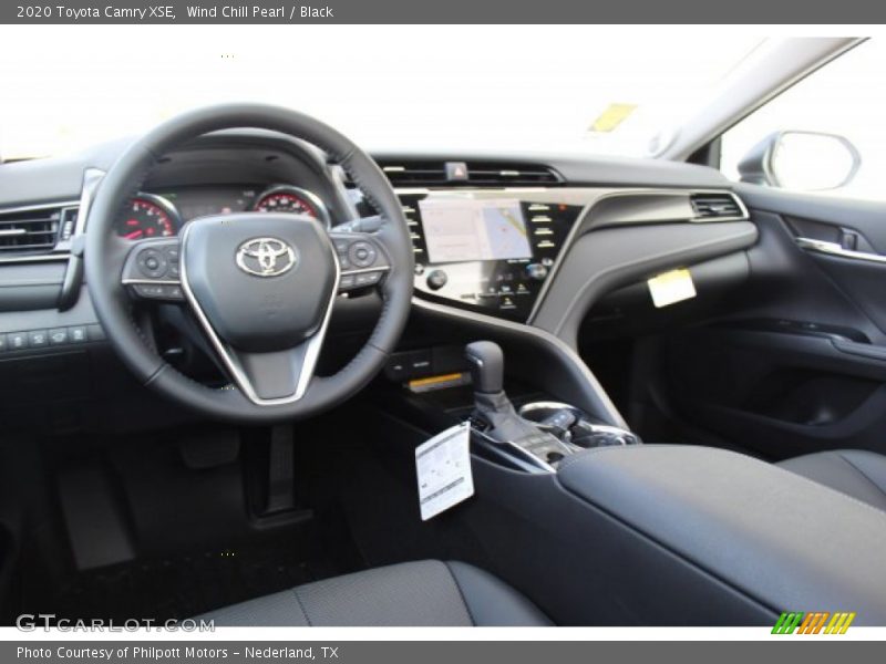 Dashboard of 2020 Camry XSE