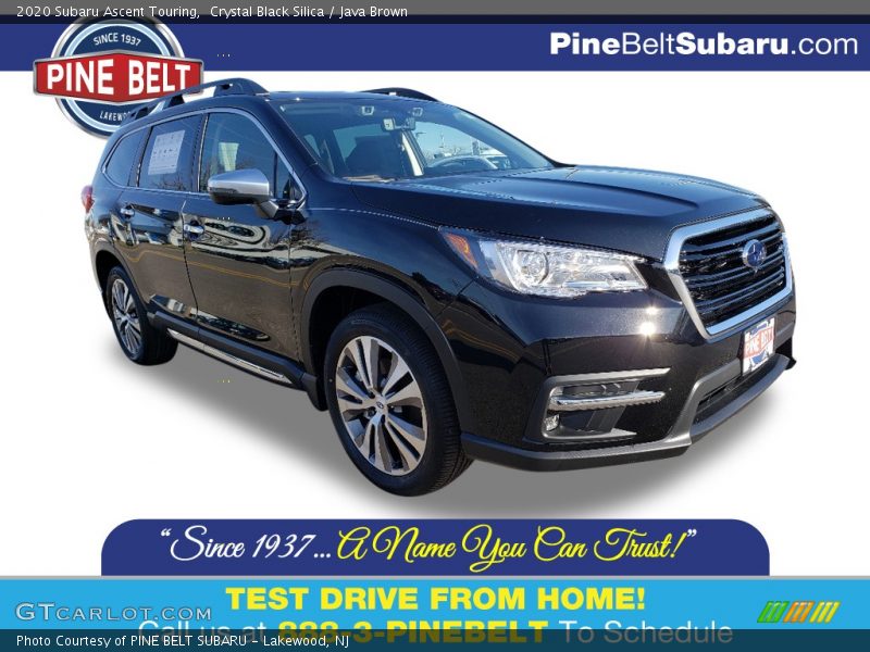 Crystal Black Silica / Java Brown 2020 Subaru Ascent Touring