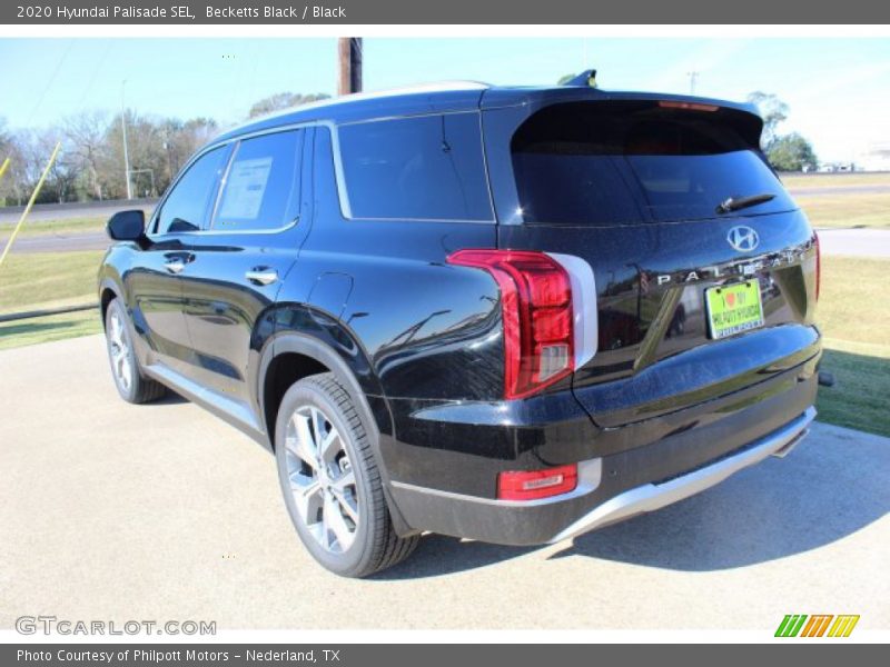 Becketts Black / Black 2020 Hyundai Palisade SEL